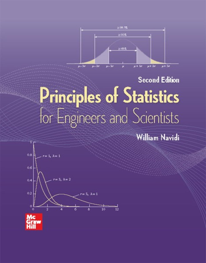 EBOOK PRINCIPLES OF STATISTICS FOR ENGINEERS & SCIENTISTS 2E - Donación CEPAI McGraw-Hill