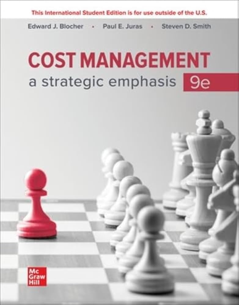 EBOOK COST MANAGEMENT: A STRATEGIC EMPHASIS - Donación CEPAI McGraw-Hill