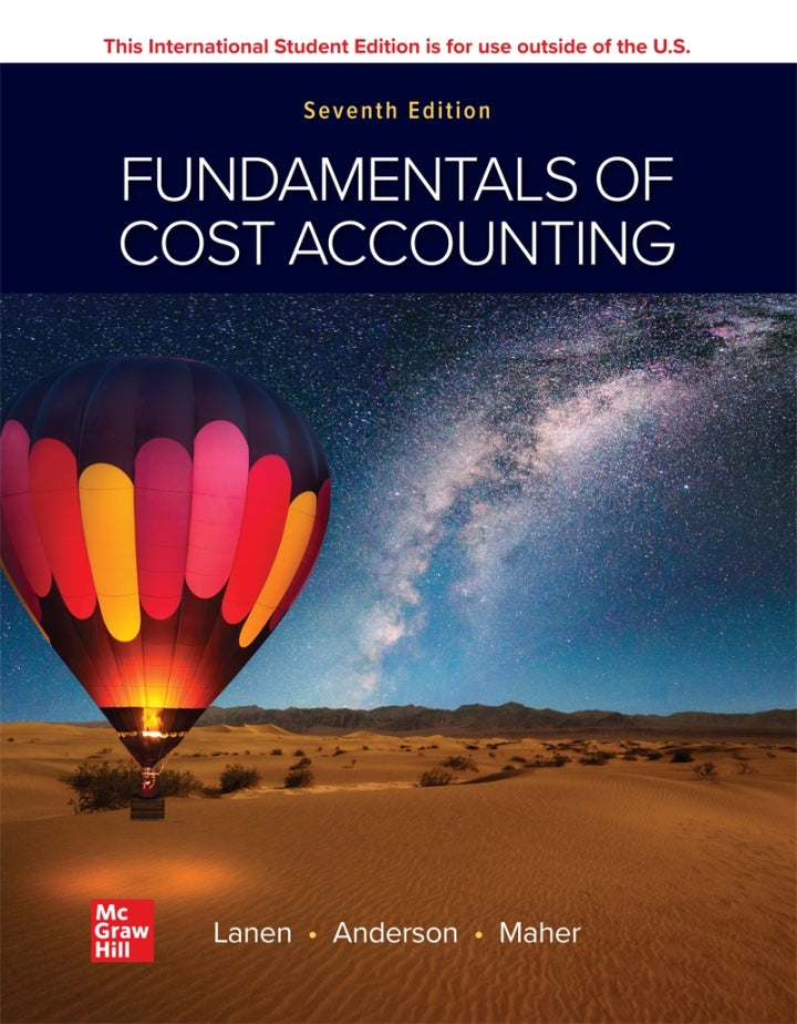 EBOOK FUNDAMENTALS OF COST ACCOUNTING - Donación CEPAI McGraw-Hill