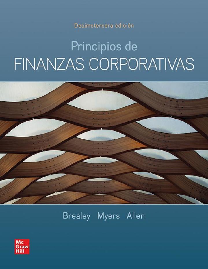 EBOOK VS PRINCIPIOS DE FINANZAS CORPORATIVAS - Donación CEPAI McGraw-Hill