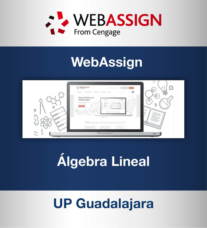WebAssign 6 meses (UP Guadalajara)
