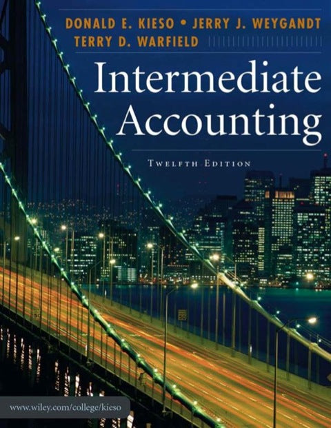 Intermediate Accounting 12e University of Florida, Selected Chapters