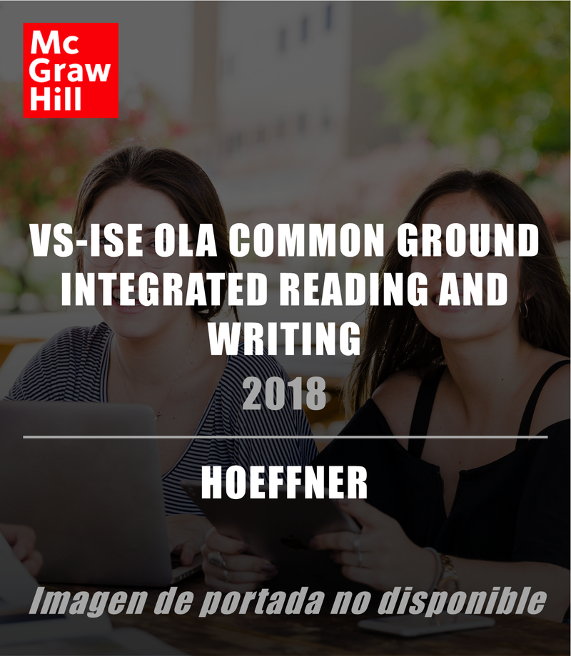 VS-ISE OLA COMMON GROUND INTEGRATED READING AND WRITING