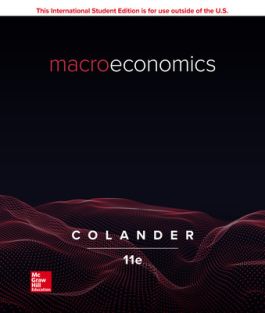 EBOOK MACROECONOMICS (COLANDER) - Donación IPN McGraw-Hill