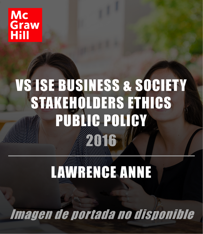 VS ISE BUSINESS & SOCIETY STAKEHOLDERS ETHICS PUBLIC POLICY