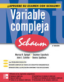 EBOOK VS VARIABLE COMPLEJA SERIE SCHAUM (SPIEGEL MURRAY) - Donación IPN McGraw-Hill