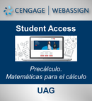 WebAssign (6 meses) Precálculo. Matemáticas para el cálculo (UAG)