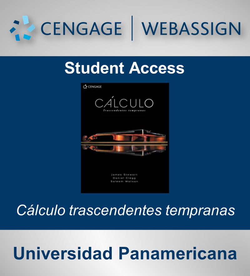 WebAssign (6 meses) Universidad Panamericana