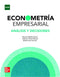 ECONOMETRIA EMPRESARIAL. ANALISIS Y DECISIONES (VS) (MATILLA GARCIA, M.; PEREZ PASCUAL, P.; SANZ CARNERO, B.) - Donación IPN McGraw-Hill