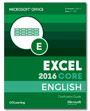ENGLISH Certipack Microsoft Office Excel Core 2016