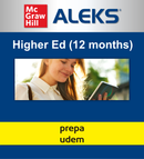 ALEKS Higher Ed (12 meses) (ALGEBRA I) Prepa UDEM