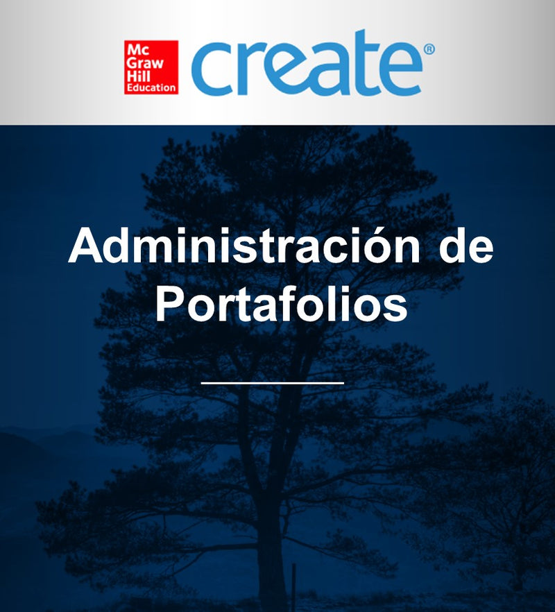 Create: Administración de Portafolios