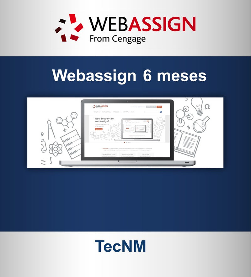 WebAssign 6 meses (TecNM) Cálculo Diferencial