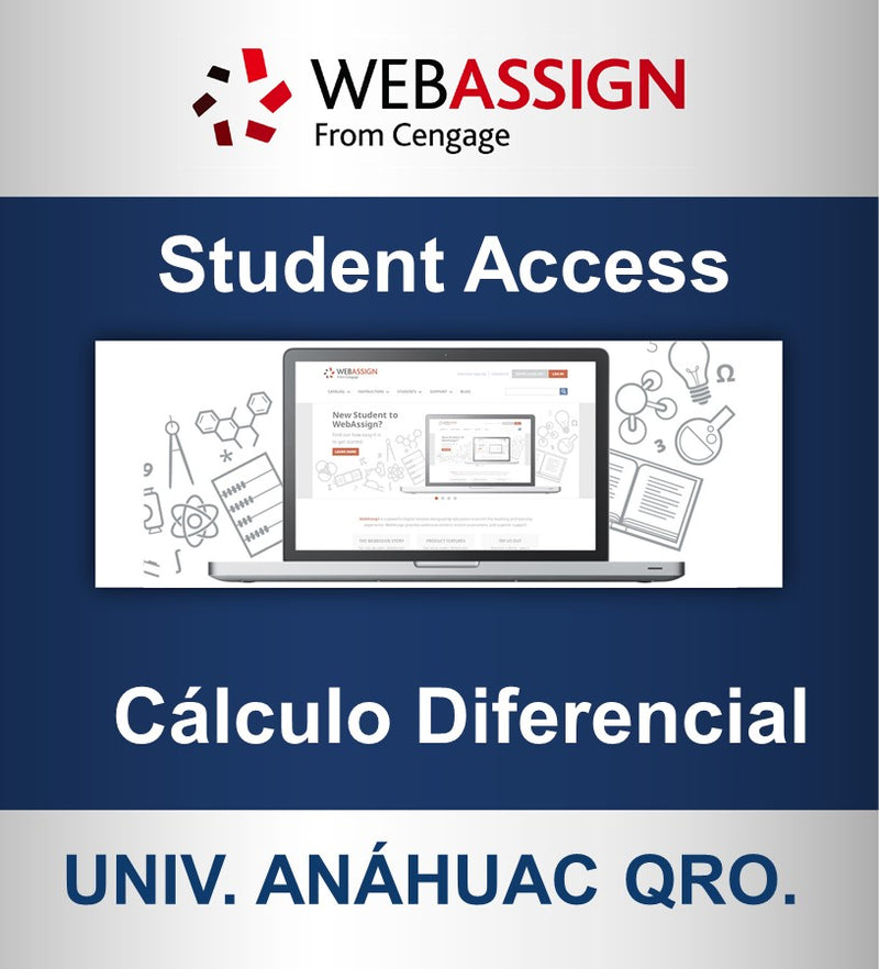 WebAssign Multiperiodo (Cálculo Diferencial, Integral y Vectorial, Univ. Anáhuac Querétaro)