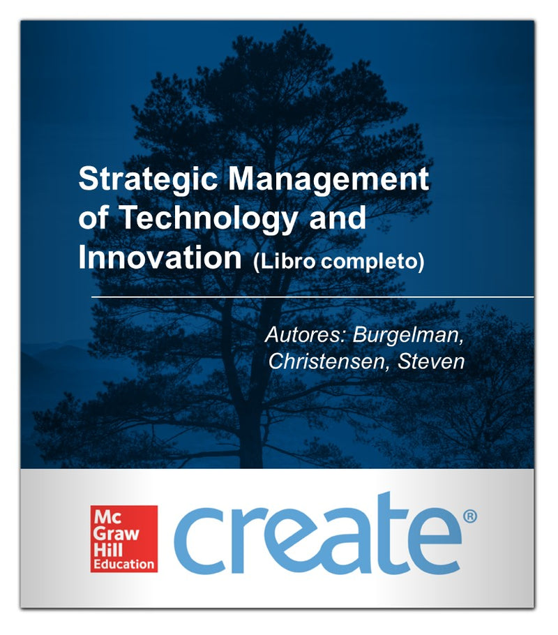 CR Strategic Management of Technology and Innovation (Libro completo)
