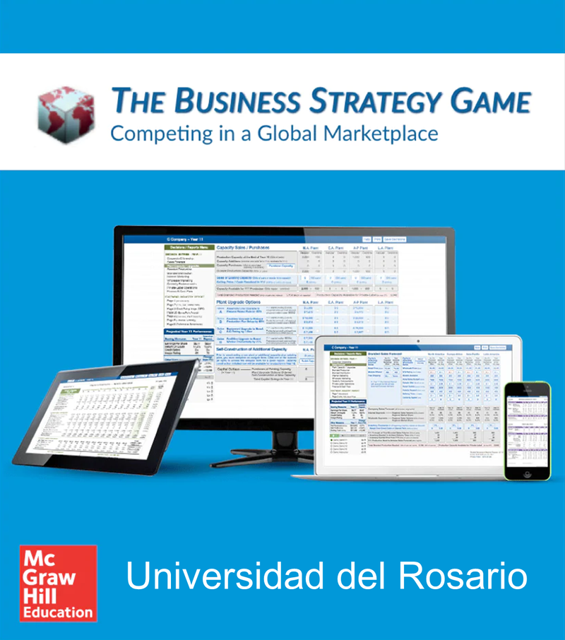 Business Strategy Game (simulador) BSG (Universidad del Rosario)